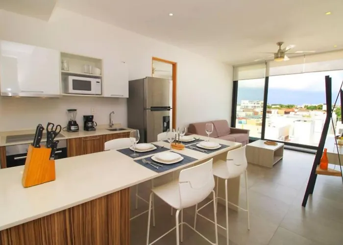 Appartement Downtown Exclusive 2br Ph With Priv Pool Gym Cinema Playa del Carmen